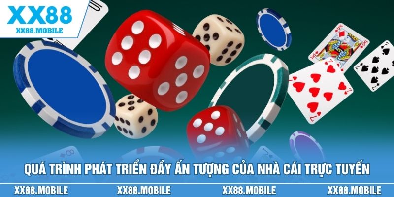 Quá trình phát triển đầy ấn tượng của nhà cái trực tuyến