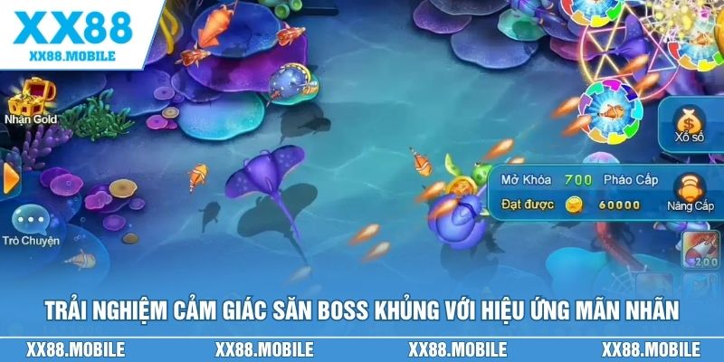 Trải nghiệm cảm giác săn boss khủng với hiệu ứng cực kỳ mãn nhãn