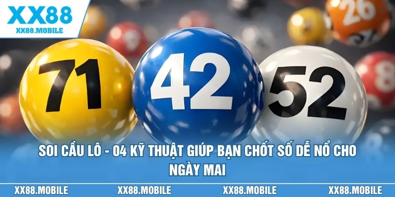 Soi cầu lô